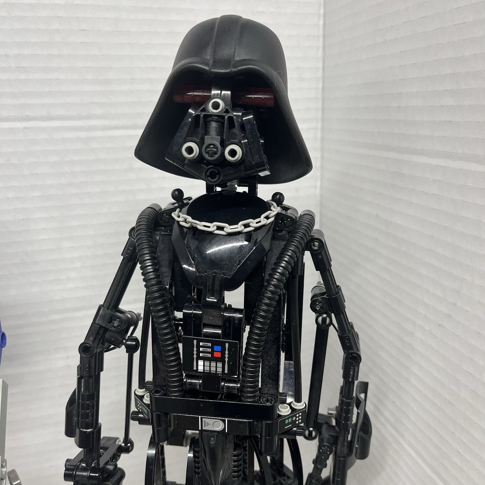 LEGO Technic Star Wars Figures LOT Darth Vader Jango R2 Battle Droid Incomplete - Picture 2 of 16